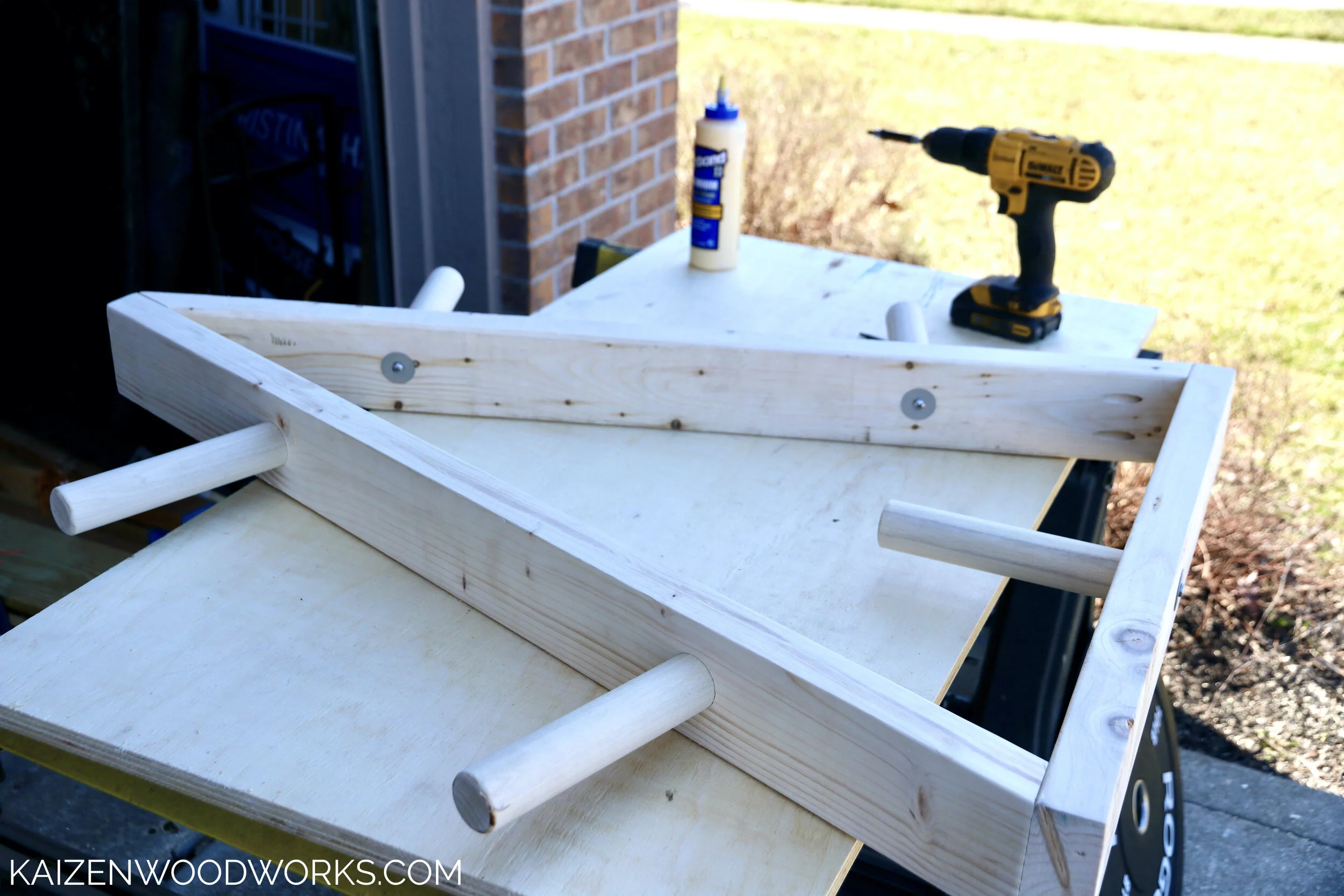 Diy bumper plate tree hotsell